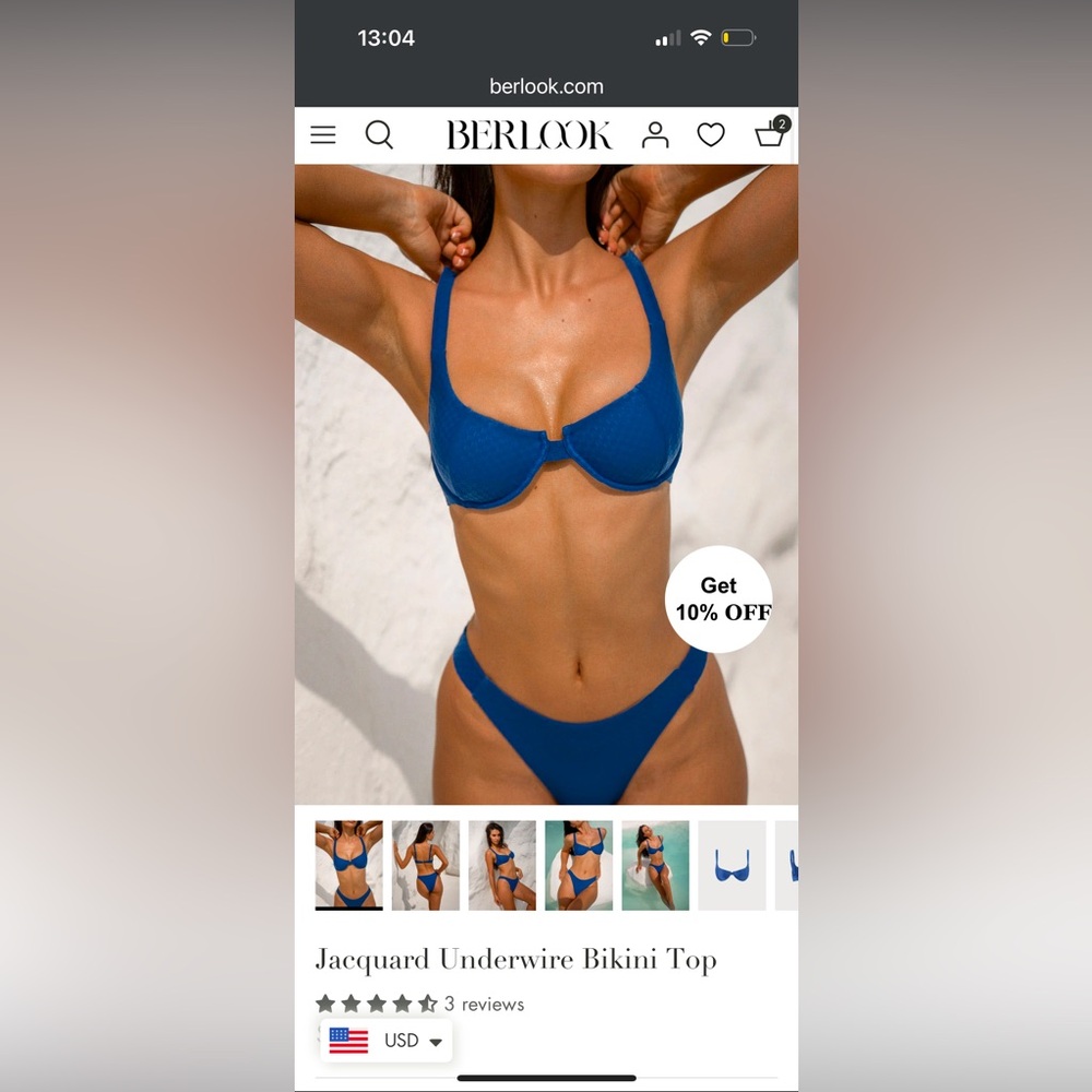 NWOT Berlook Bikini